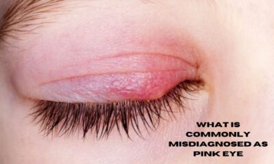 what is commonly misdiagnosed as pink eye