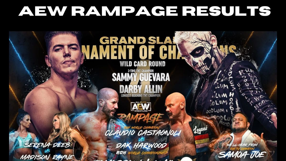 aew rampage results